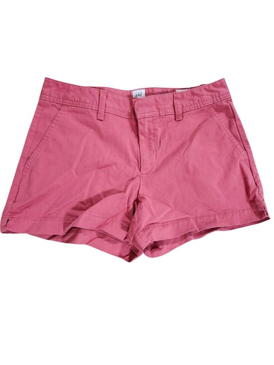 GAP Pants - Gap Women’s Size 6 City Shorts Coral Pink Casual Chino 3” Inseam 4 Pocket